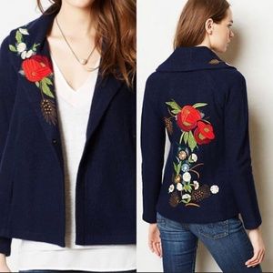 Anthropologie Angel of the North Sweater